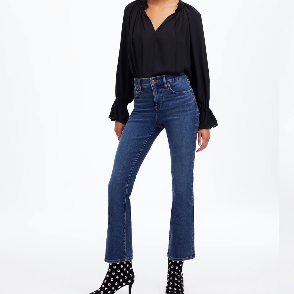 Madewell Dark Blue Ankle Jeans